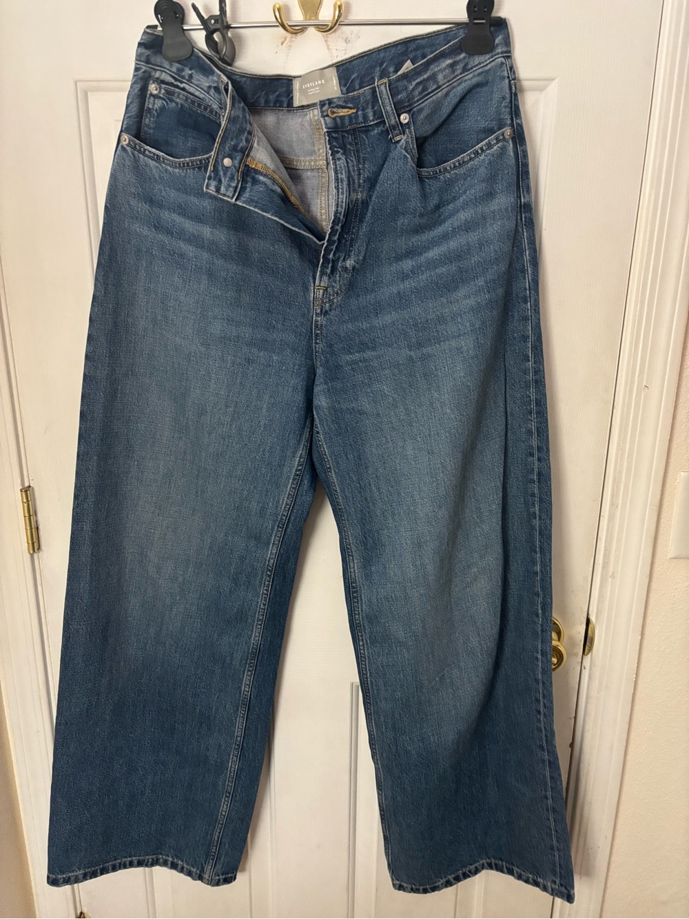 Everlane Light Blue Denim Baggy Jeans